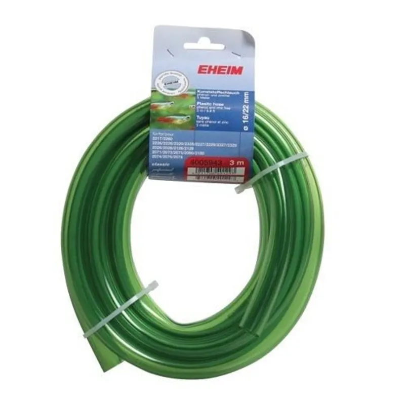 Vysoce Kvalitní EHEIM hadice 3 metry 16/22 mm zelená