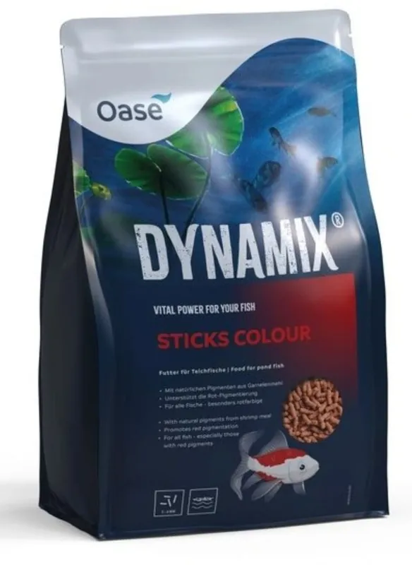 Autentický Oase krmivo DYNAMIX Sticks Colour 4L
