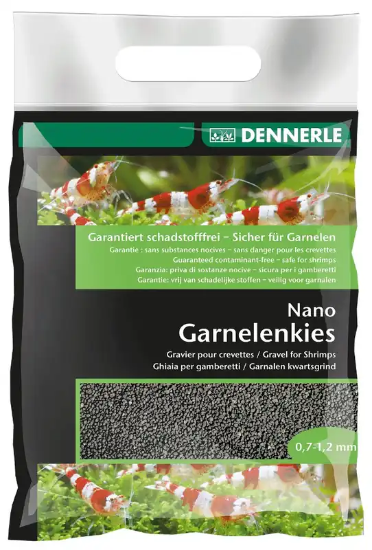 DENNERLE NANO GARNELENKIES, černý písek 2kg Objednat Nyní
