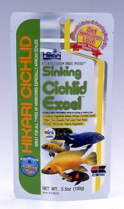 HIKARI SINKING CICHLID EXCEL MINI 100g Omezená Nabídka
