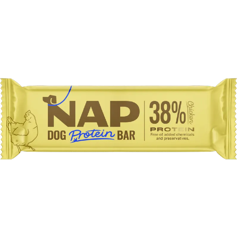 Sleva NAP Psí proteinová tyčinka - kuřecí 50 g / exp. 7.26