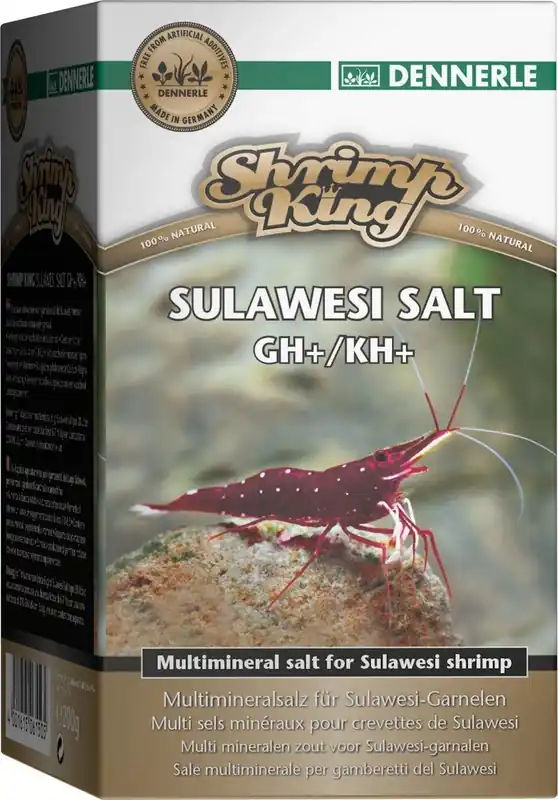 Odeslání Ihned DENNERLE Minerální sůl Shrimp King Sulawesi Salt GH/KH+ 200 g