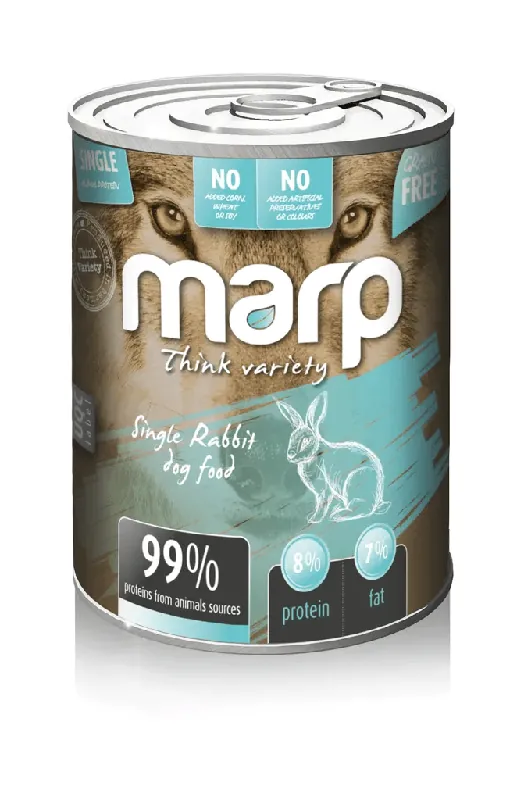 Marp Variety Single Králík Konzerva pro psy 400 g Sleva