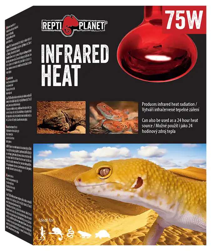 Žárovka REPTI PLANET Infrared HEAT 75 W Tovární Cena