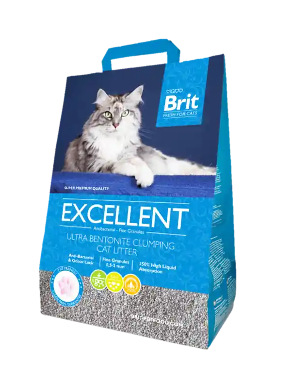 Nová Kolekce Brit Fresh for Cats Excellent Ultra Bentonite 5 kg