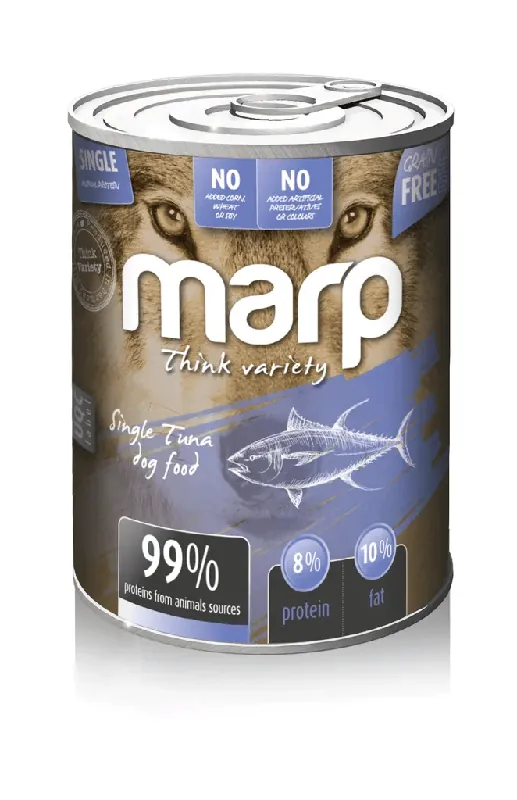 Marp Variety Single Tuňák Konzerva pro psy 400 g Sleva