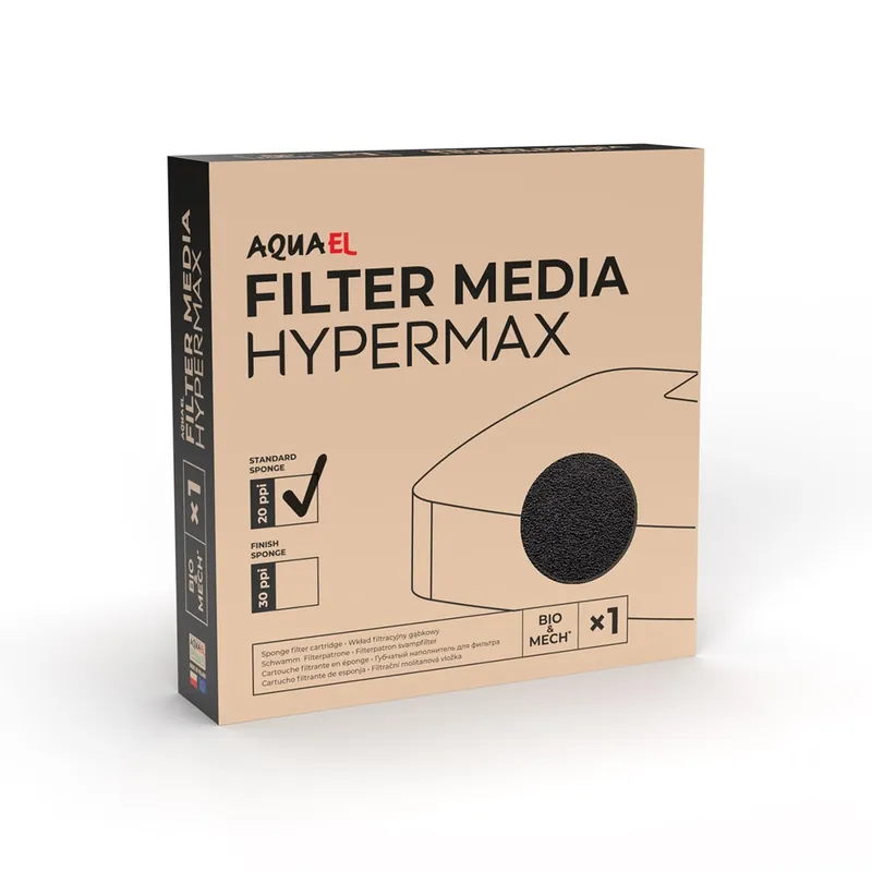Nízká Cena Molitanová vložka černá 20ppi do filtru Hypermax