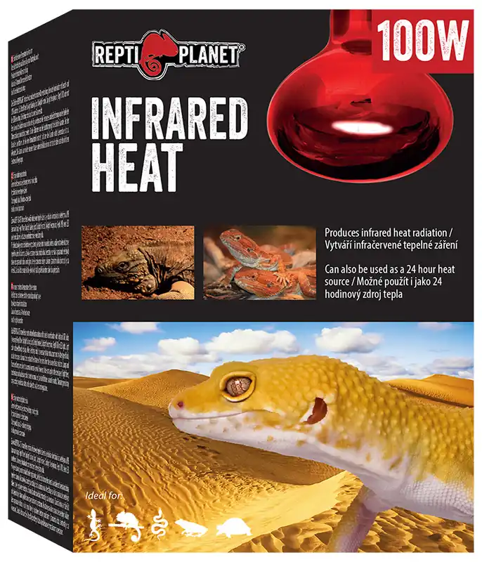 Jen Po Omezenou Doba Žárovka REPTI PLANET Infrared HEAT 100 W