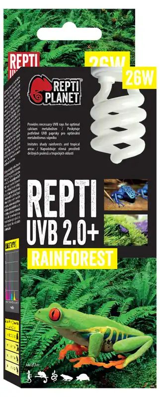Žárovka REPTI PLANET Repti UVB 2.0 26 W Cenový Hit