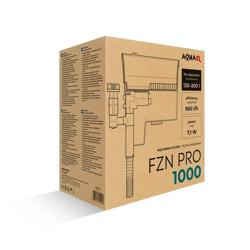 Značkový Akvarijní filtr Aquael FZN PRO 1000