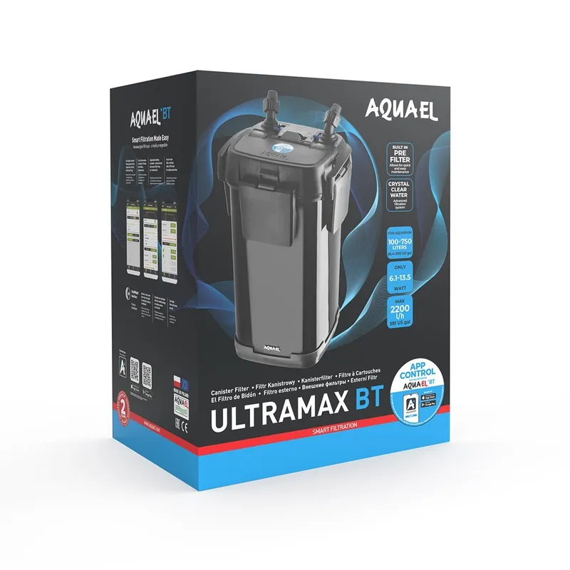 Akvarijní filtr Aquael Ultramax BT Značkový