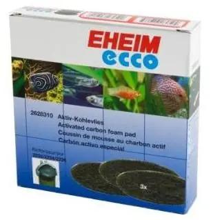 Výhodná Nabídka Filtrační náplň Eheim Ecco Pro - vata s aktivním uhlím (3ks)