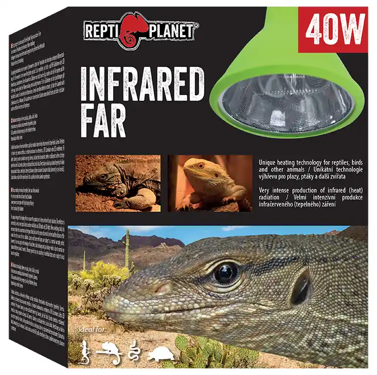 Vysoce Kvalitní Žárovka REPTI PLANET Far Infrared HEAT 40 W
