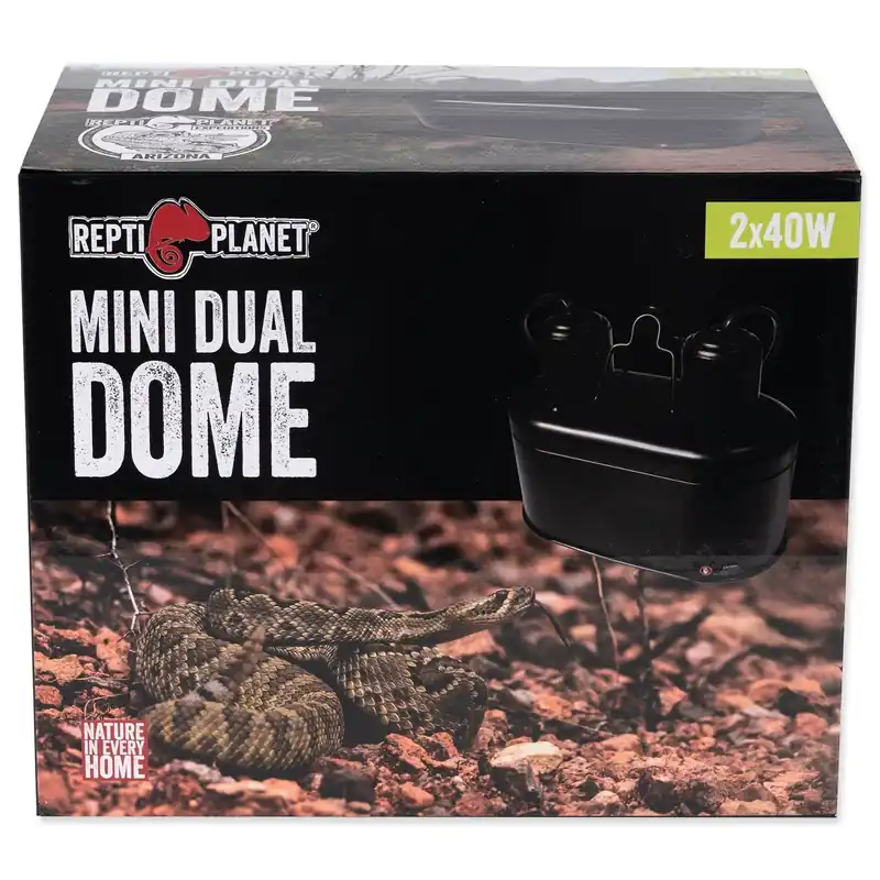 Osvětlení Repti Planet Mini Dual Dome 2x40W Ihned K Objednání