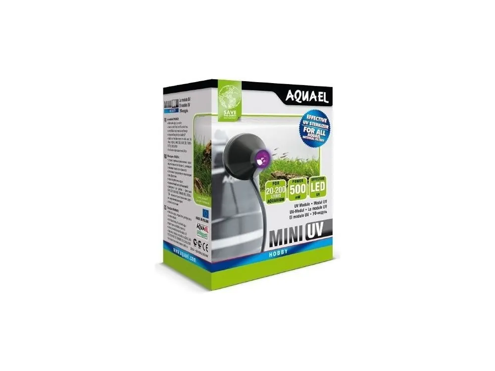 Nejprodávanější Akvarijní UV lampa AQUAEL MINI UV LED