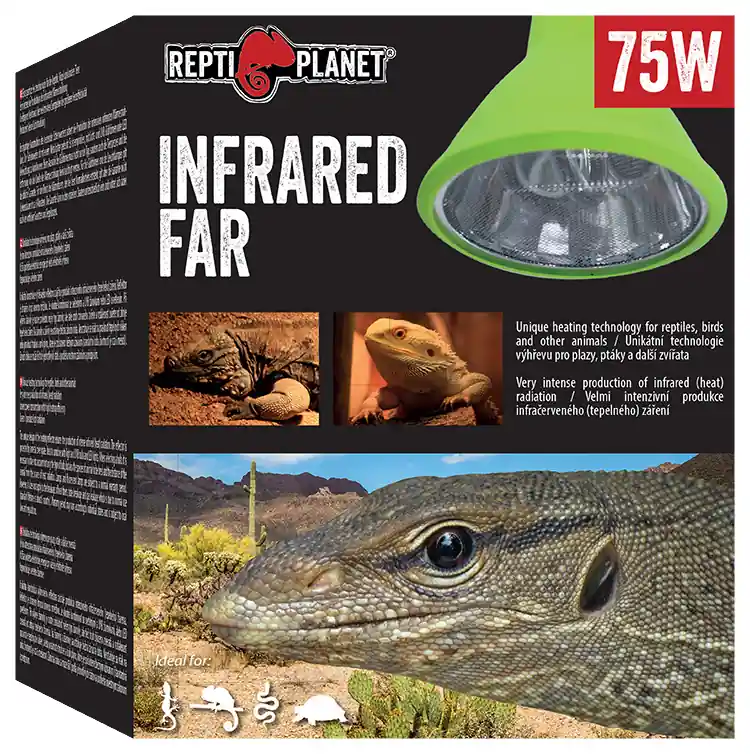 Víkendová Akce Žárovka REPTI PLANET Far Infrared HEAT 75 W