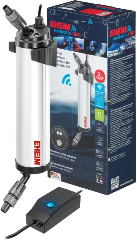 Autentický EHEIM Reeflex UV+e sterilizátor 800