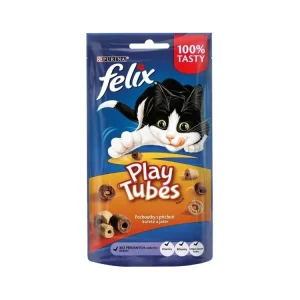 Expresní Doručení Felix snack cat -Play Tubes příchuť kuře,játra 50 g