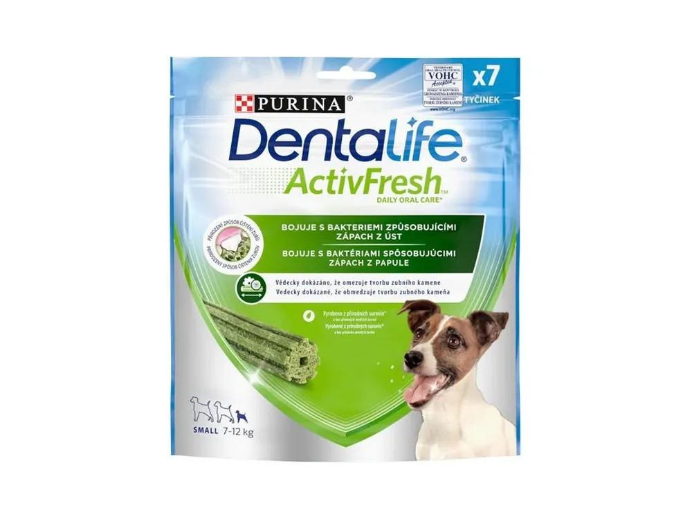 Purina DentaLife Activfresh Small 115 g Bezpečná Platba