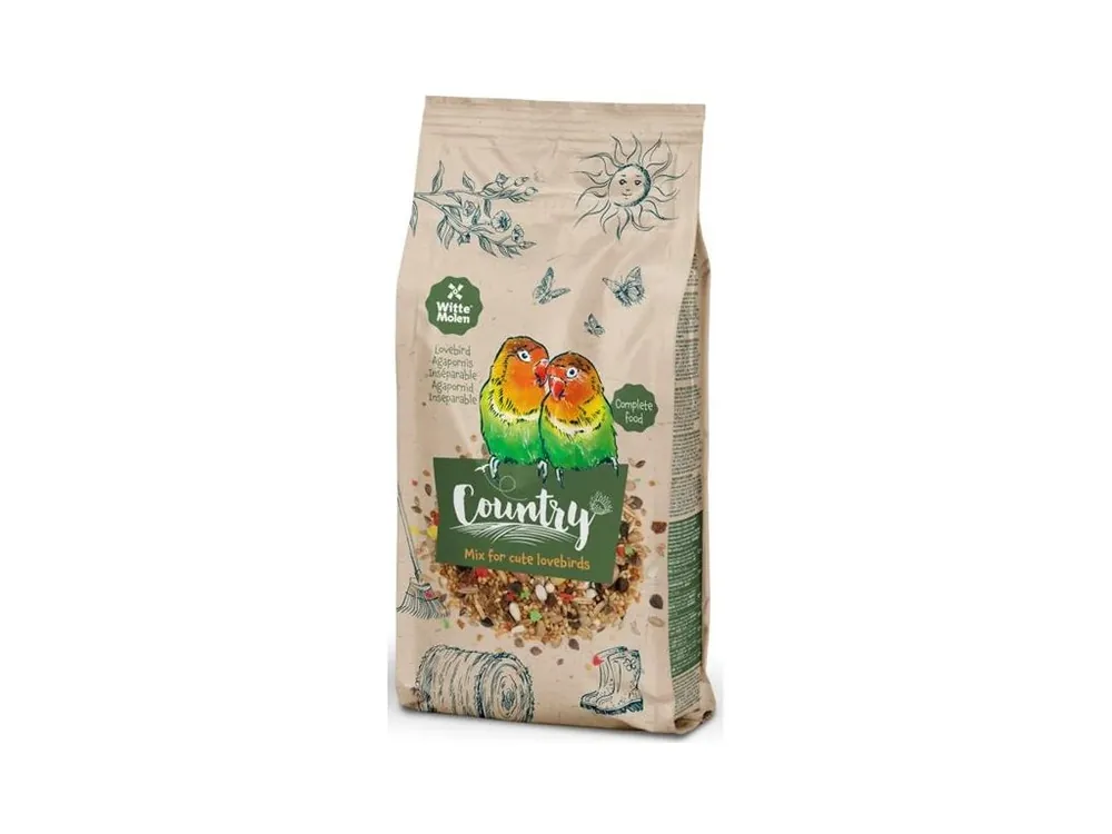 Horká Nabídka Witte Molen Country Lovebird - agapornis 2,5 kg