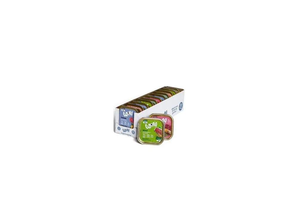 WOW Dog paštika Multipack 11x150g Značkový