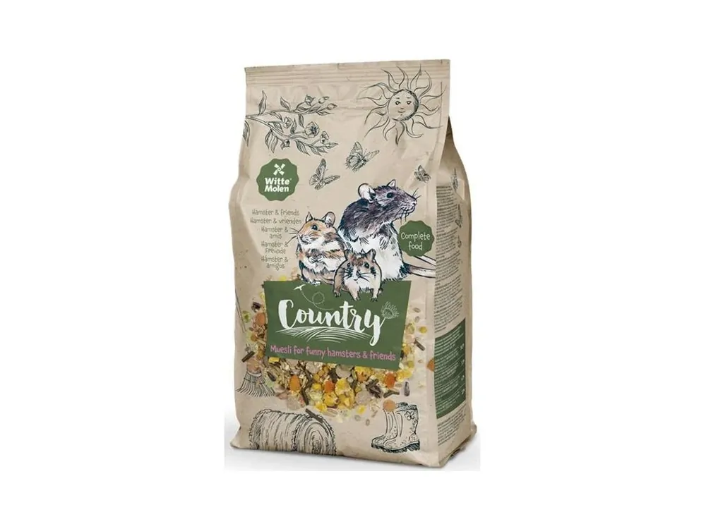 Witte Molen Country Hamster&Friends - dr.hlodavec 3 kg Akční Cena