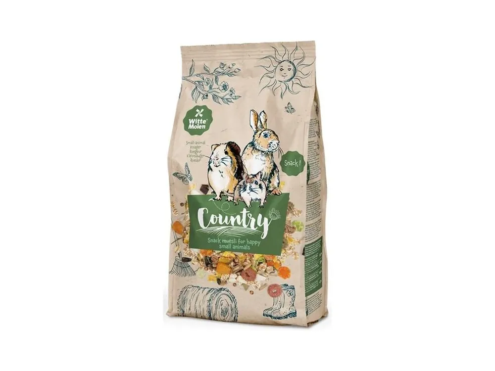 Časově Omezené Witte Molen Country Snack Muesli - pamlsková směs dr.savec 800 g