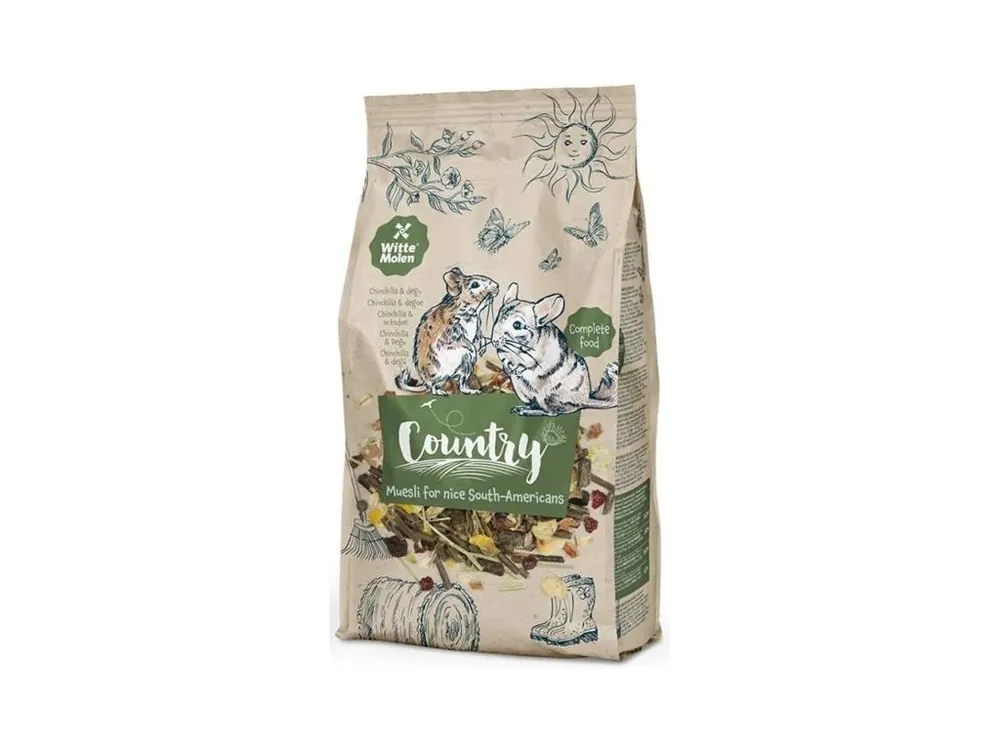 Speciální Cena Witte Molen Country Chinchilla&Degu - činčila, osmák 850 g