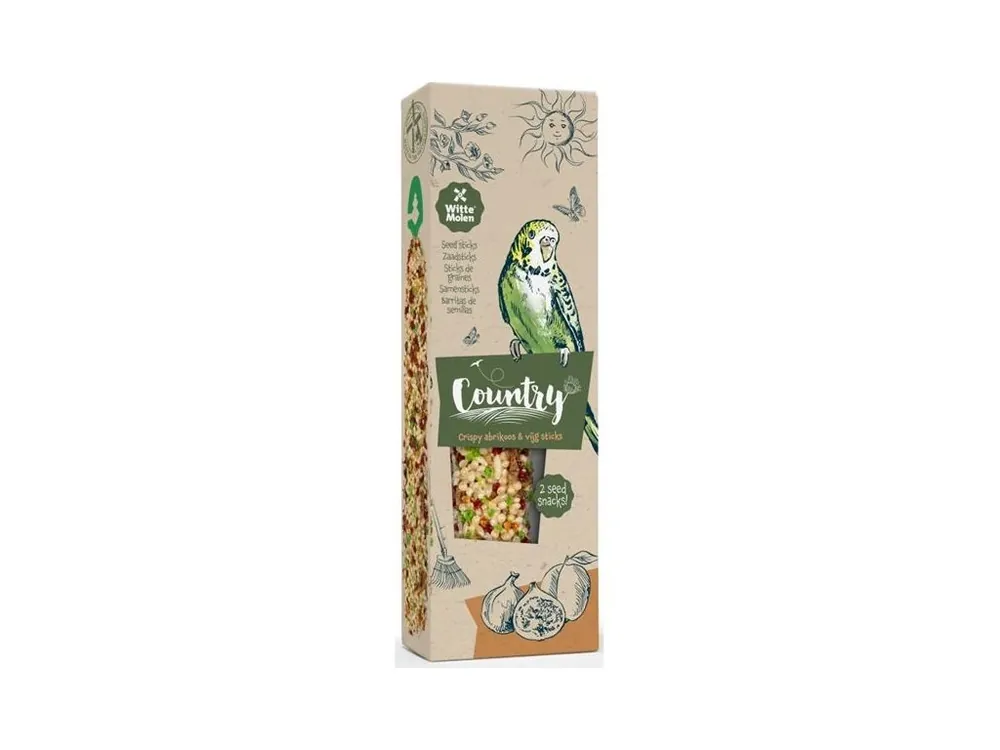 Witte Molen Country Sticks tyčinky andulka 60g Aktuální