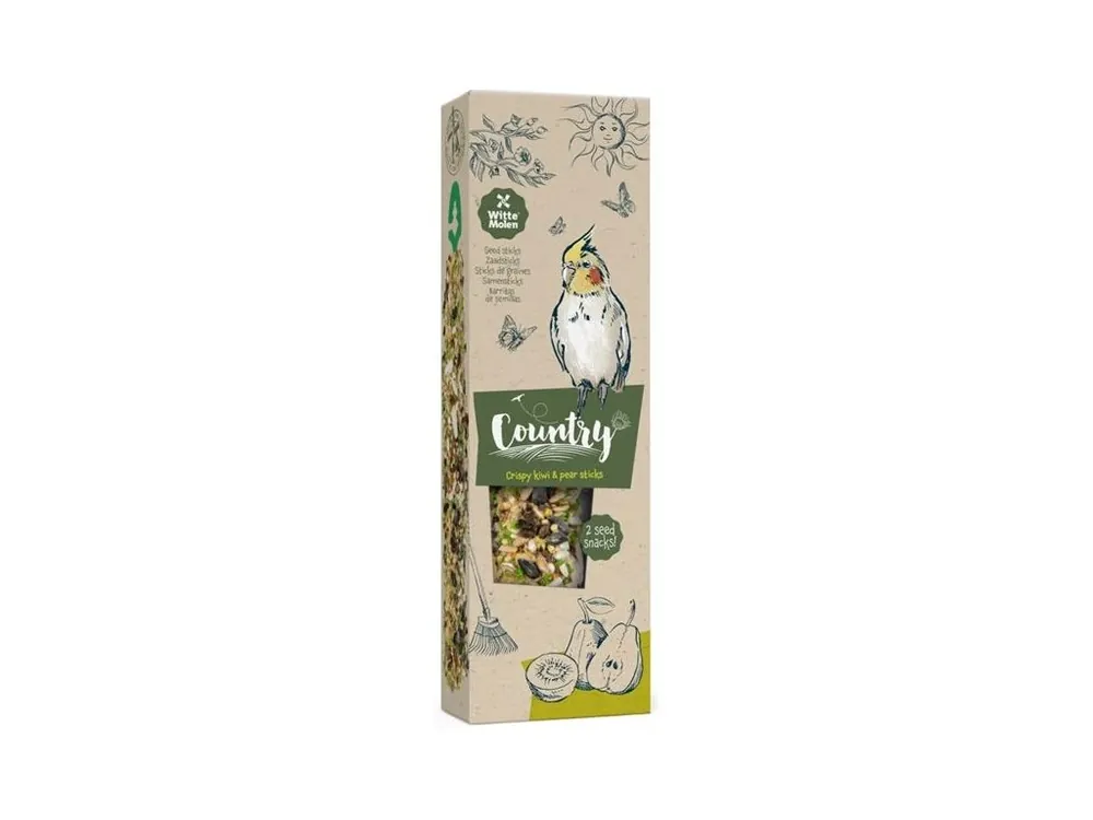 Vrácení Zdarma Witte Molen Country Sticks tyčinky střední papoušek 140g