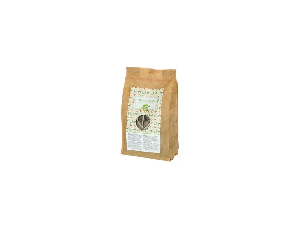Pochoutka pro koně DELIZIA Grain free, bylinky 1kg Expresní Doručení