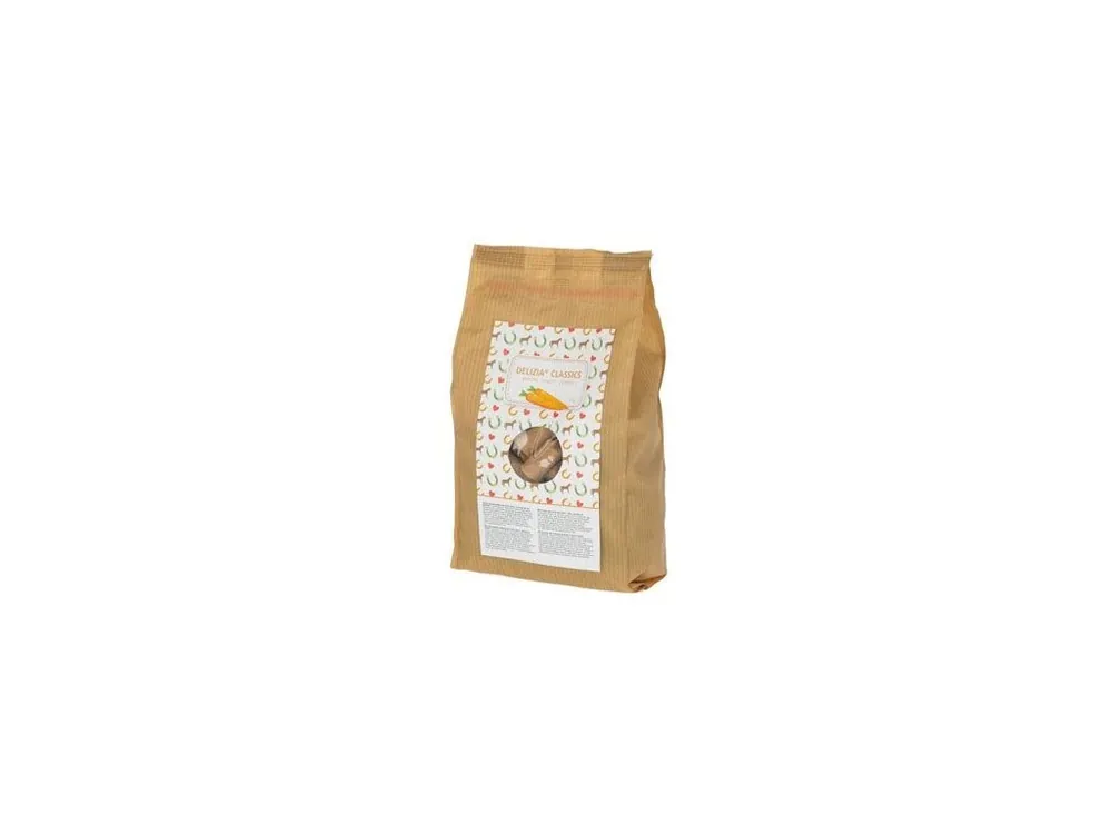 Pochoutka pro koně DELIZIA mrkev 1kg Autentický