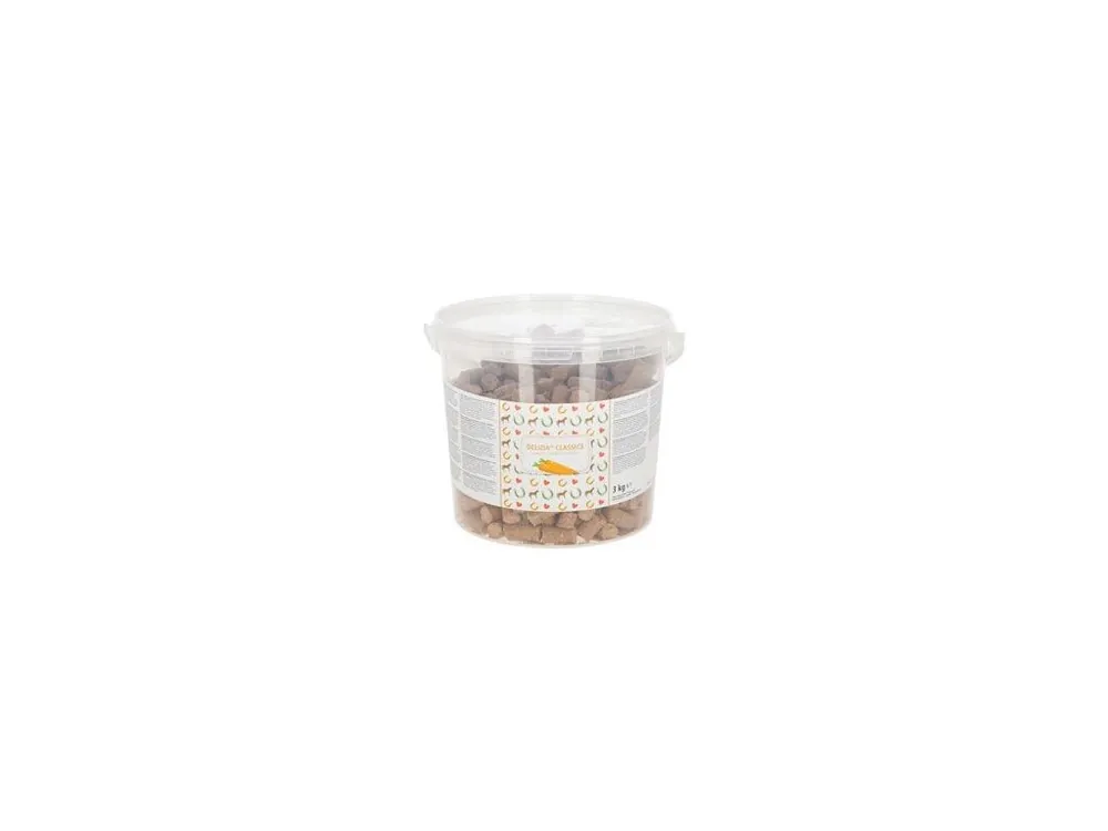 Novinka Pochoutka pro koně DELIZIA mrkev 3kg kbelík