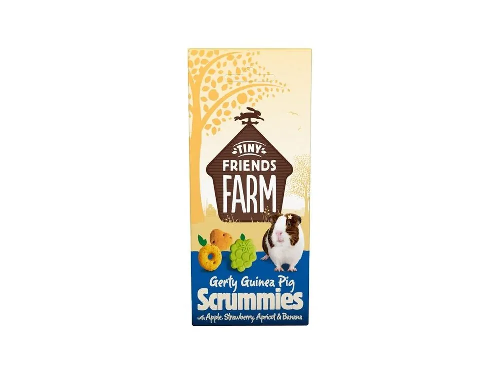 Supreme Tiny FARM Snack Guinea Pig Scrummies - morče 120 g Kup Teď