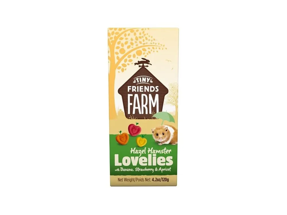 Expresní Doručení Supreme Tiny FARM Snack Hamster Lovelies - křeček 120 g