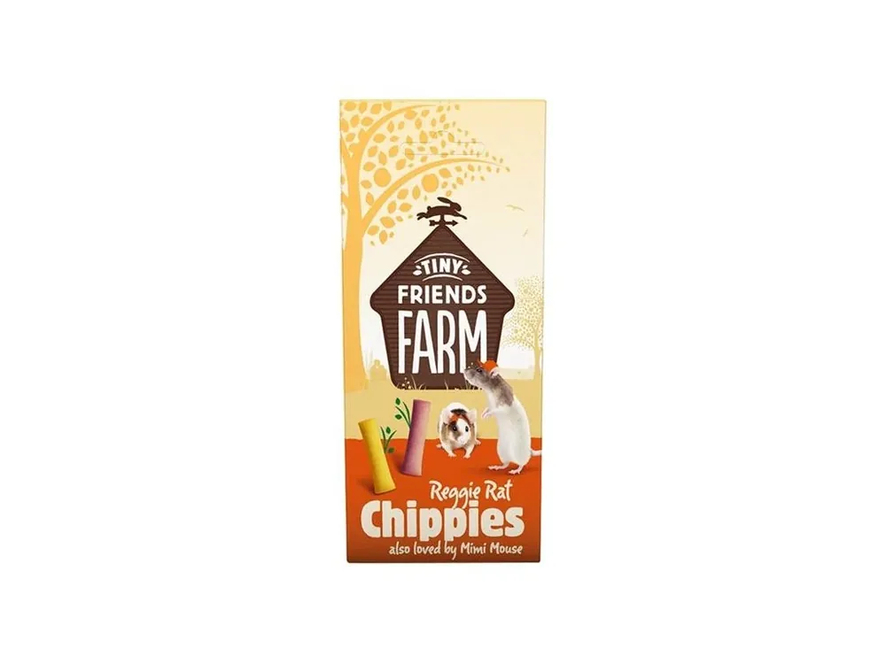 Supreme Tiny FARM Snack Rat Chippies - potkan 120 g Sleva