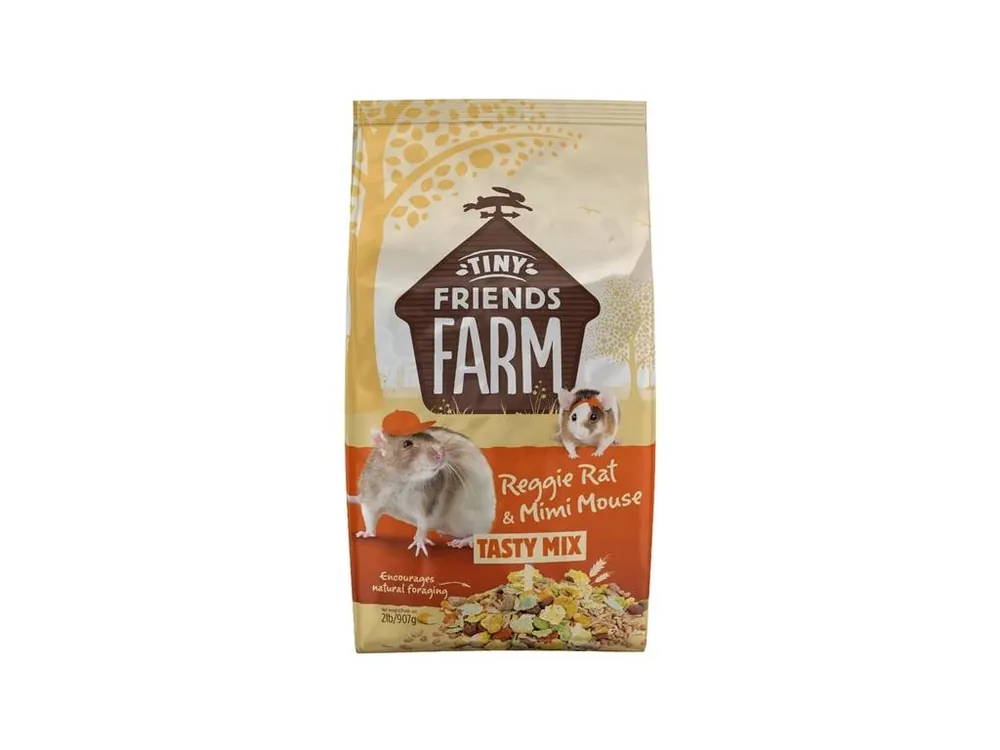 Supreme Tiny FARM Friends Rat&Mouse - potkan a myš 907 g Poslední Šance