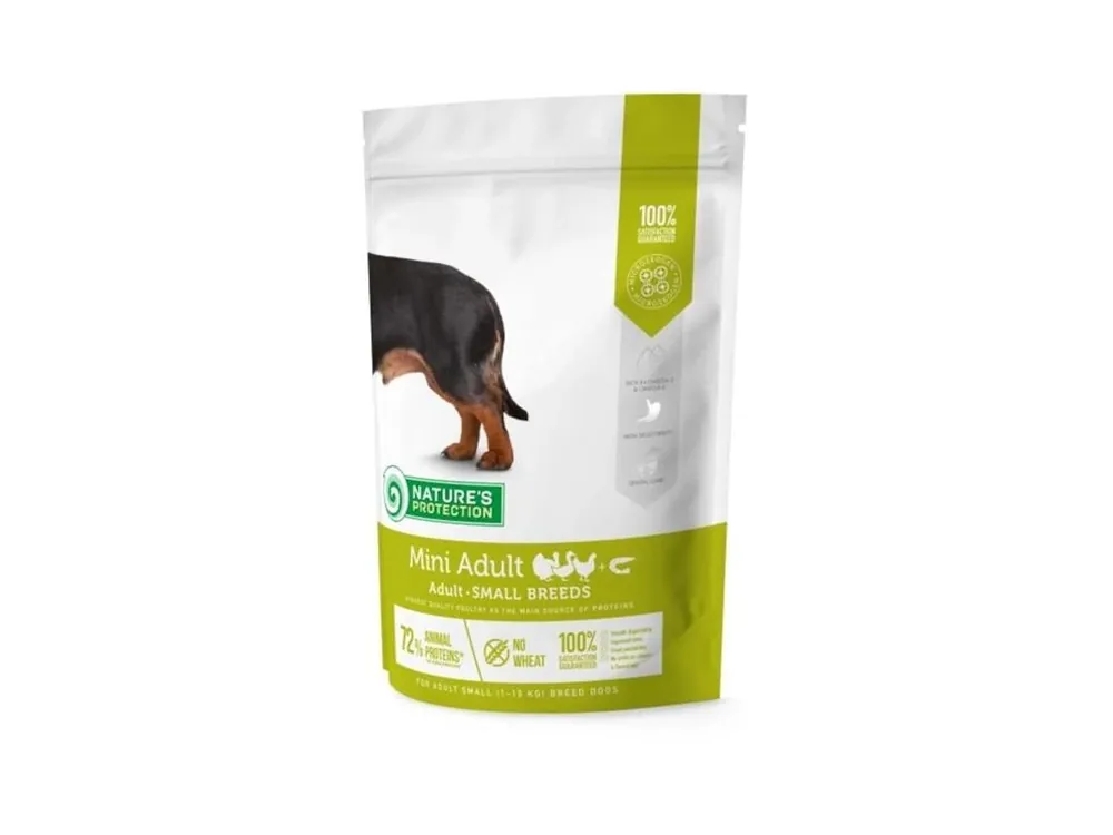 Novinka Nature‘s Protection Dog Dry Adult Mini 500 g