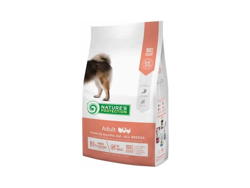 Nature‘s Protection Dog Dry Adult All Breeds 4 kg Originální