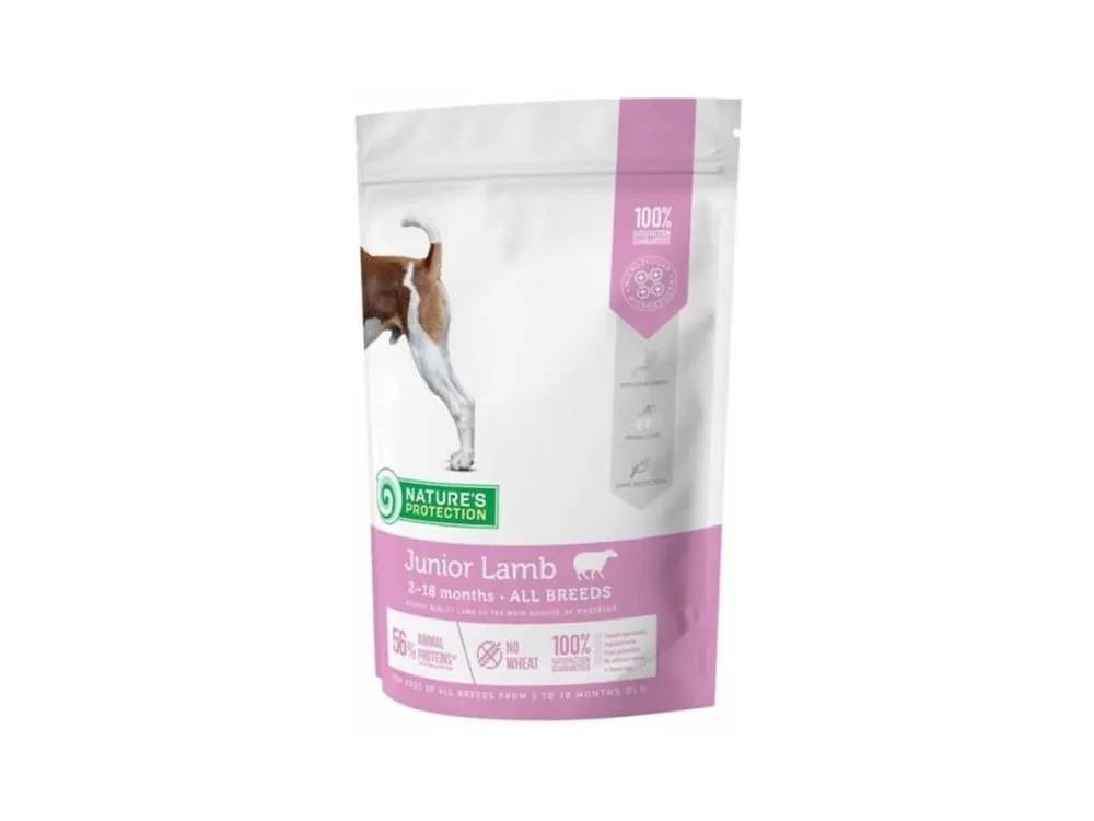Nejlepší Cena Nature‘s Protection Dog Dry Junior Lamb 500 g
