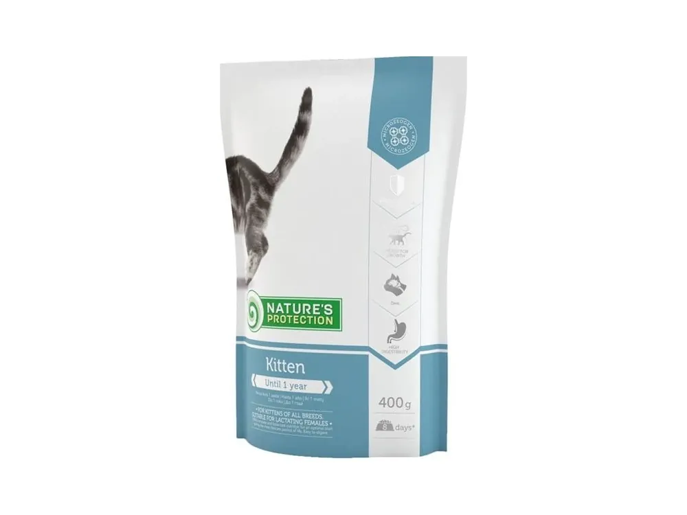 Nature‘s Protection Cat Dry Kitten 400 g Objednat Nyní