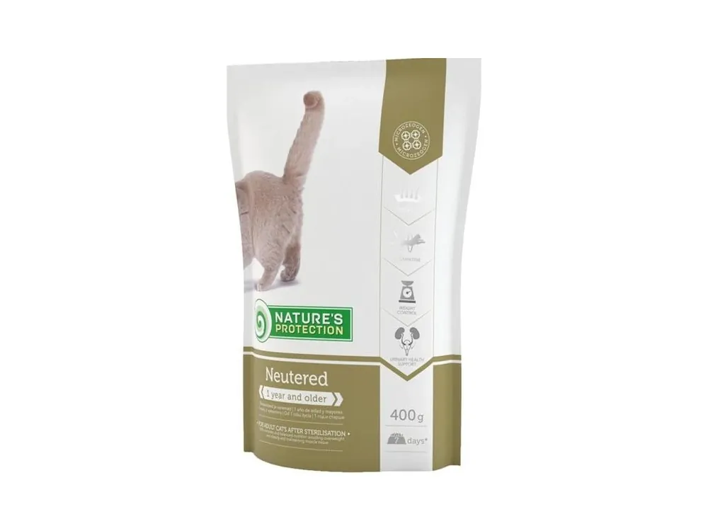Nature‘s Protection Cat Dry Neutered 400 g Výhodná Nabídka