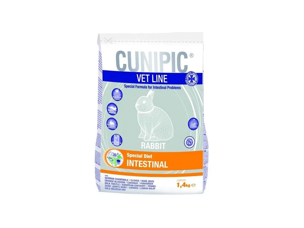 Vrácení Zdarma Cunipic VetLine Rabbit Intestinal 1,4 kg
