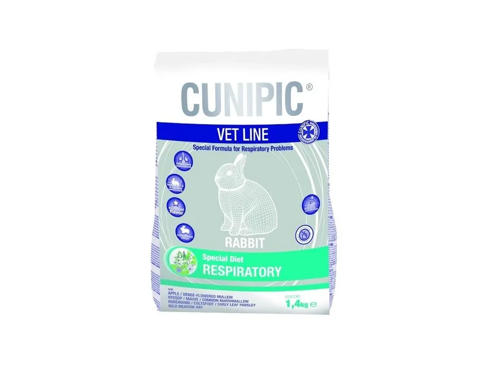 Cunipic VetLine Rabbit Respiratory 1,4 kg Koupit Online