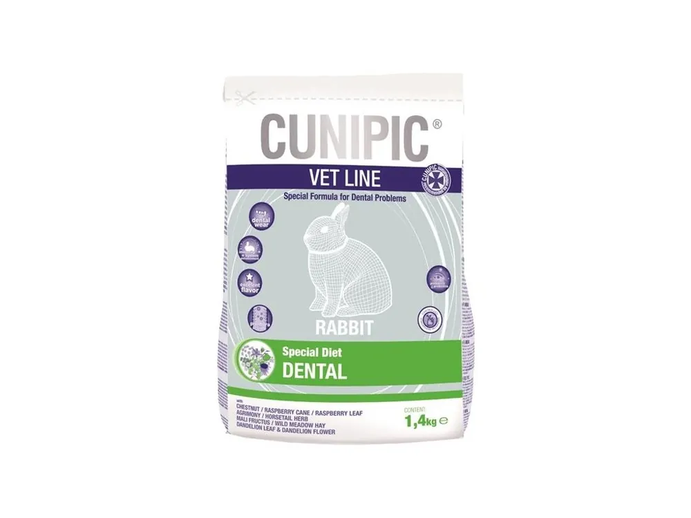 Cunipic VetLine Rabbit Dental 1,4 kg Pouze Dnes