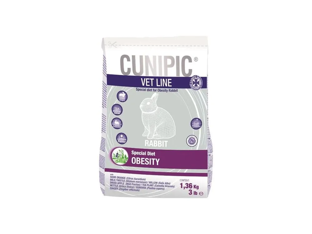 Cunipic VetLine Rabbit Obesity 1,36 kg Nízká Cena