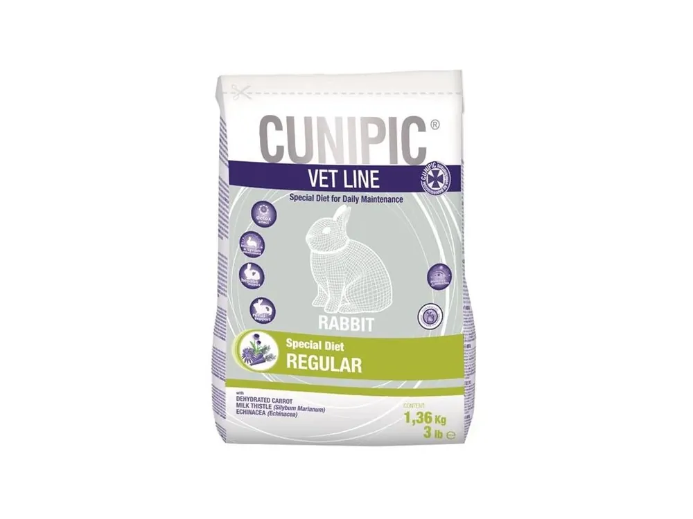 Cunipic VetLine Rabbit Regular 1,36 kg Výprodej