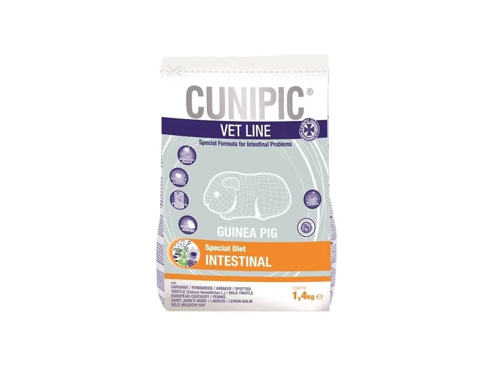 Cunipic VetLine Guinea Pig Intestinal 1,4 kg Omezená Nabídka