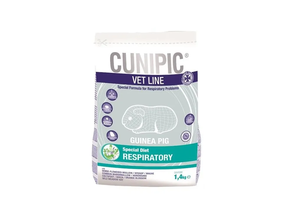 Cunipic VetLine Guinea Pig Respiratory 1,4 kg Super Cena