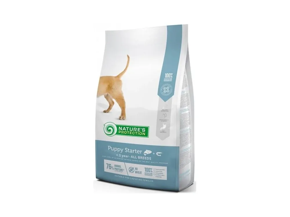Nature‘s Protection Dog Dry Puppy Starter 2 kg Nová Kolekce